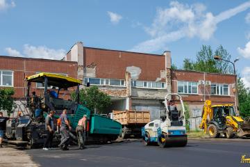 Ремонт асфальта на территории ООО «Витмина» в Минске 2025