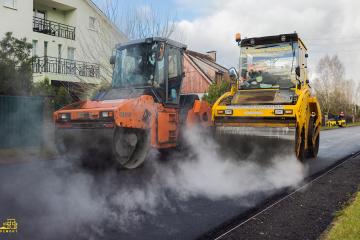 Ремонт дороги в д. Раубичи (Минский район) 2025