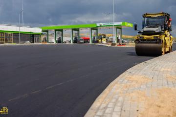 Асфальтирование АЗС №37 (Минский район)