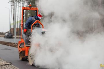 Строительство дорожной инфраструктуры в «Великом Камне» (6437 м2) 2025